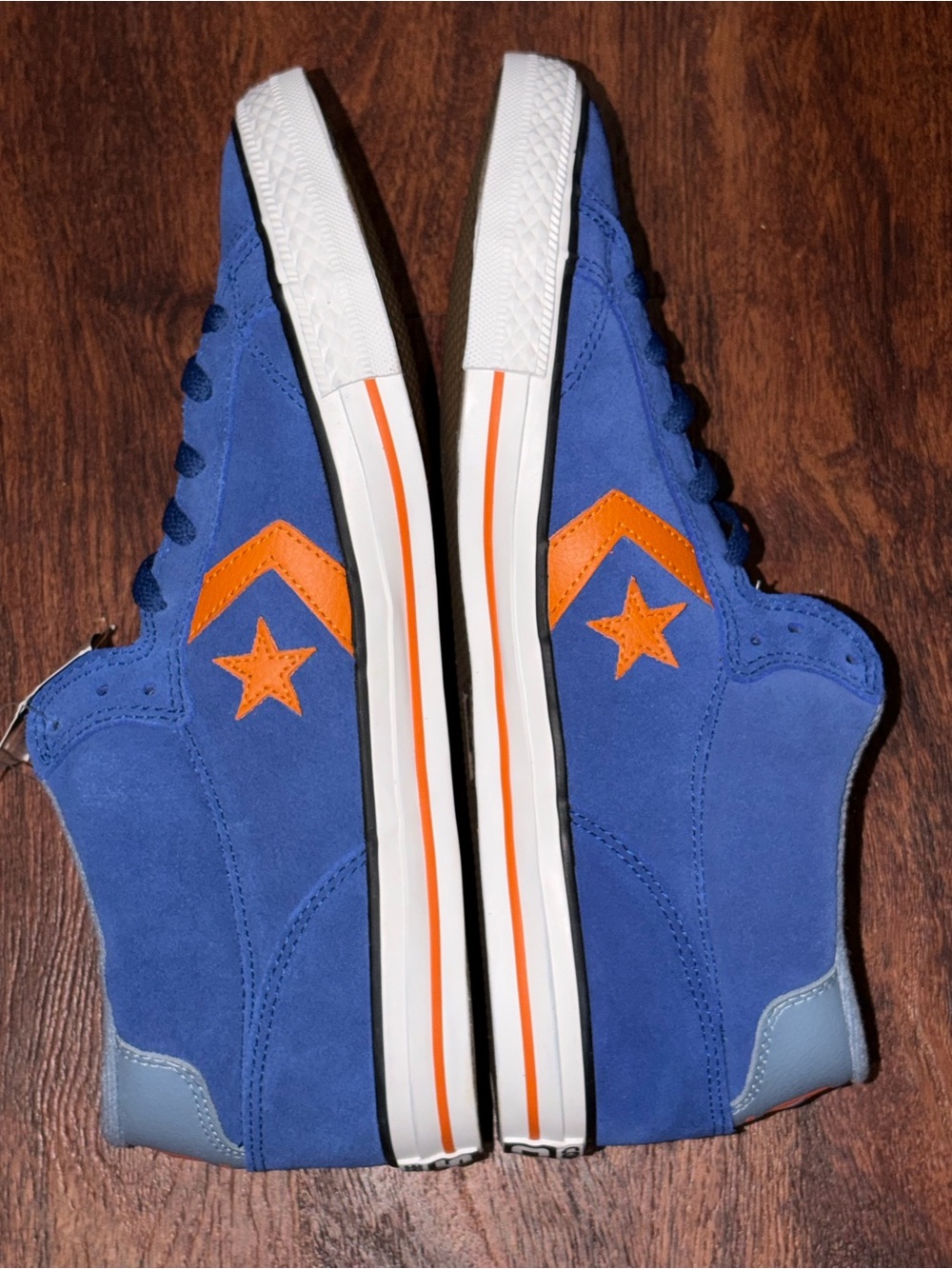Converse size 11 Blue Suede Sneakers - Picture 8 of 10